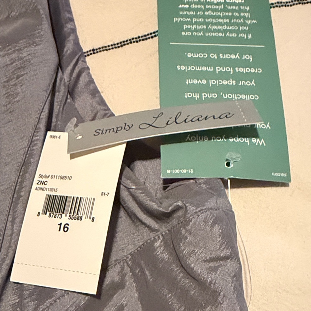 Simply Liliana Silver Chemise